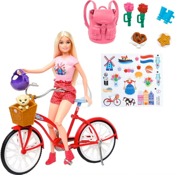 Barbie Bicycle Playset
