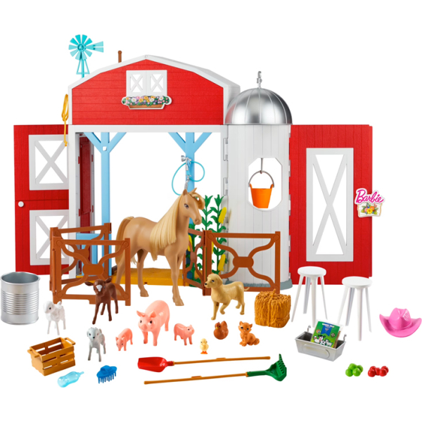 Barbie Horse Barn Playset