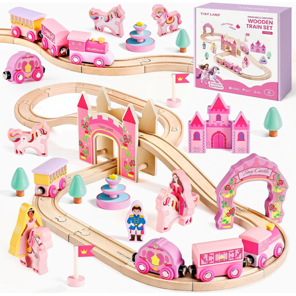 Wooden Train Set